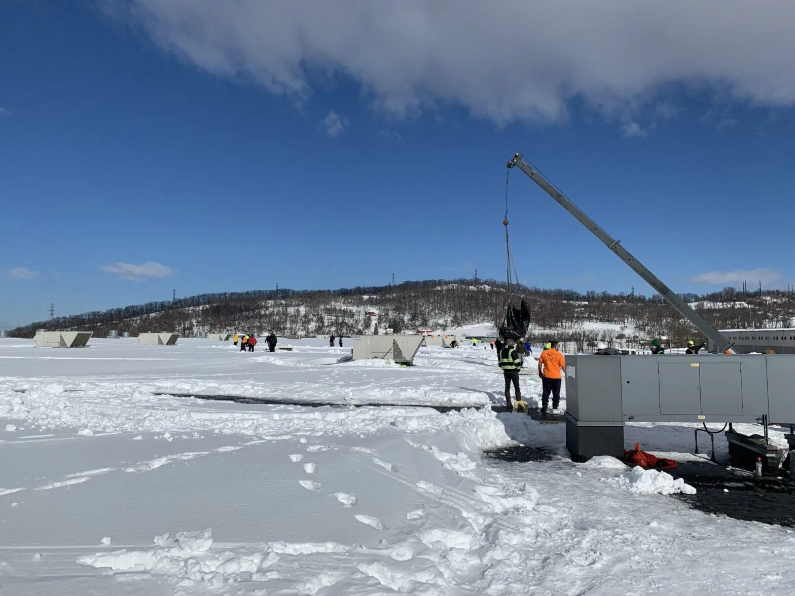 Snow and Ice Roof Damage Repair in St. Paul, MN
